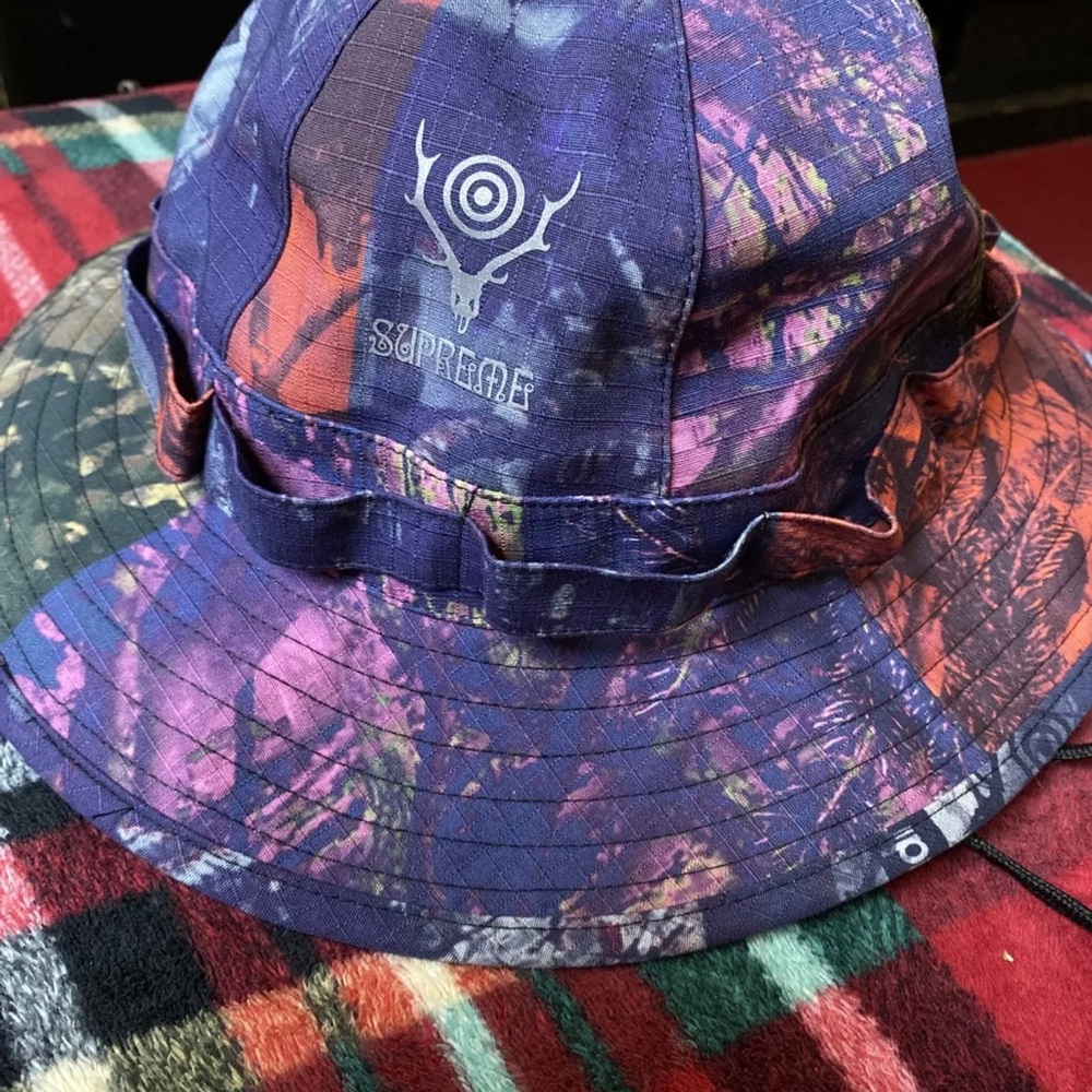supreme south2 west8 jungle hat multi camo 2021